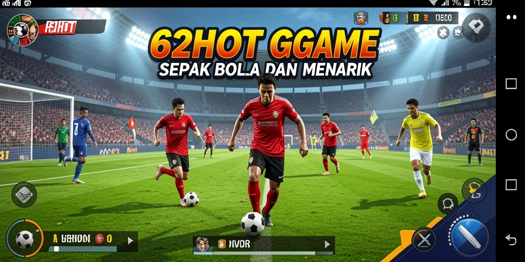 Gameplay 62HOT yang seru dan menegangkan di lapangan.