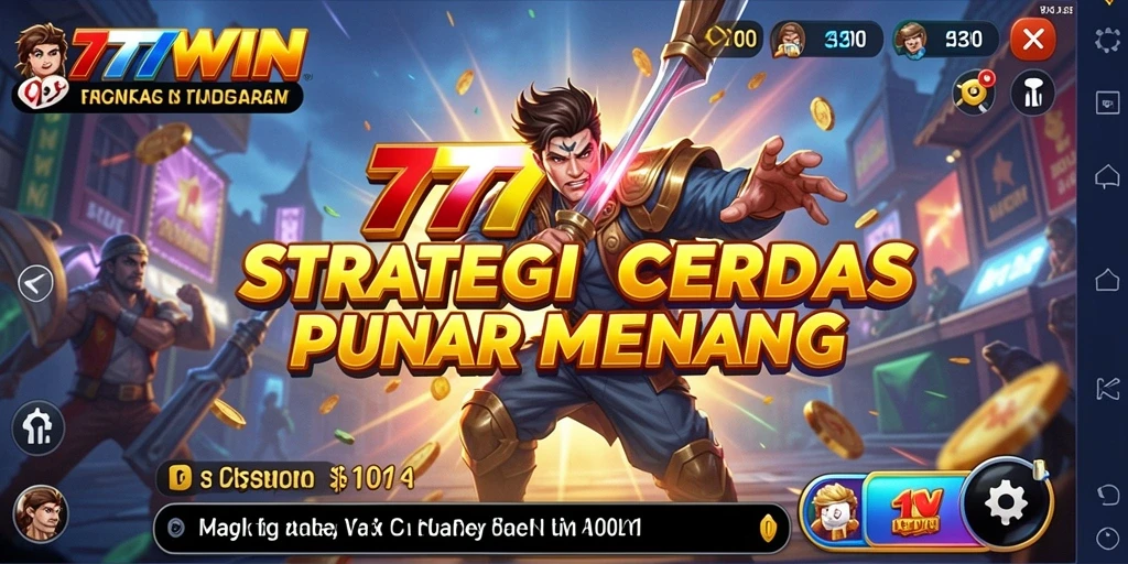 Tampilan gameplay <strong>777WIN</strong> dengan strategi yang menantang dan aksi mendebarkan.