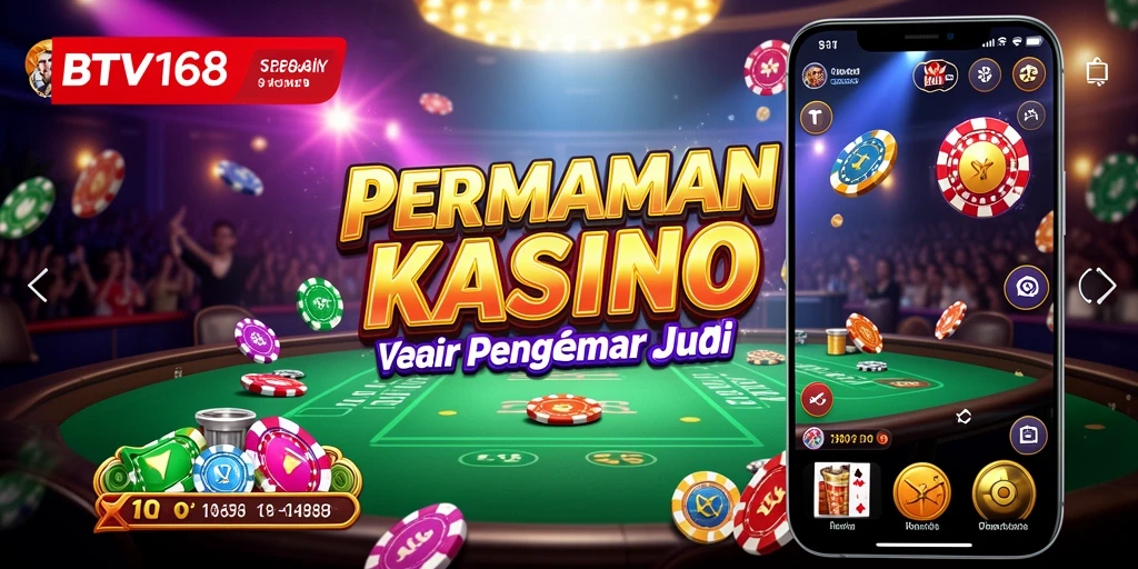 Tampilan menarik dan seru dari permainan Kasino BTV168.