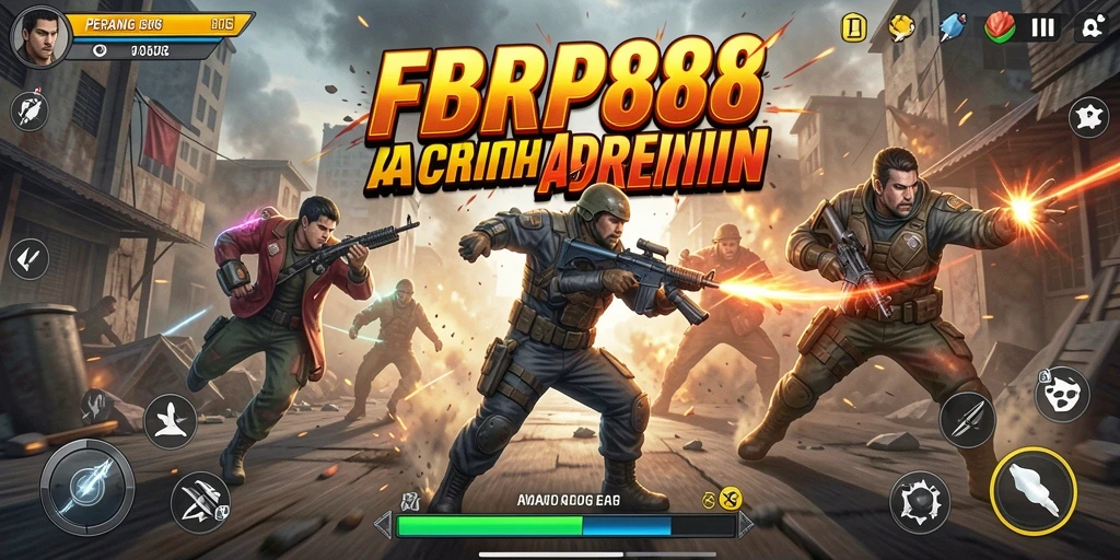 Gameplay FBRP88 yang mendebarkan dan penuh aksi.