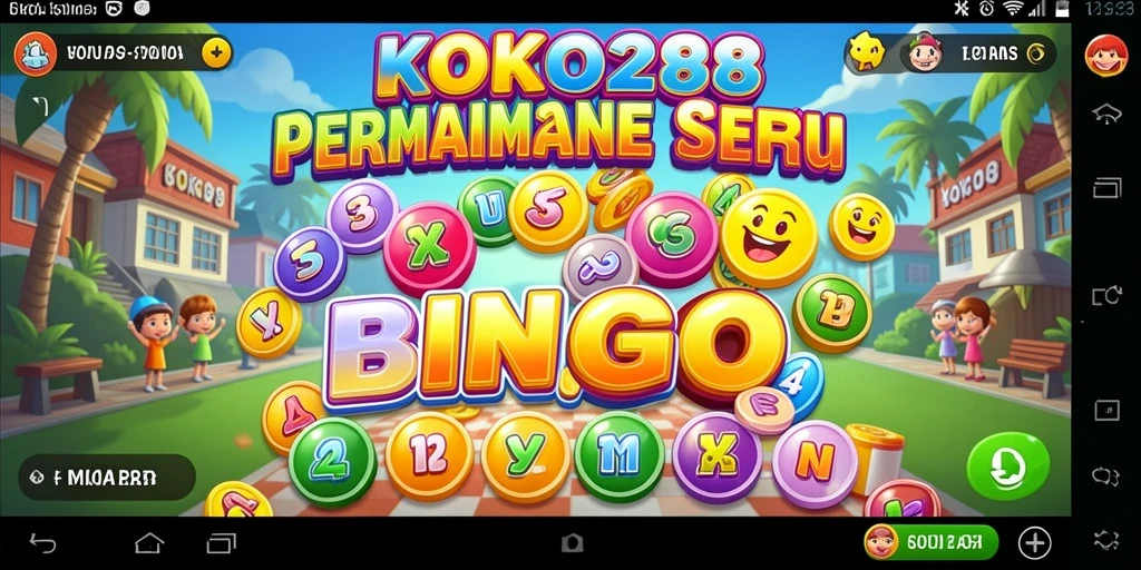 Tampilan gameplay seru KOKO288 dengan suasana Bingo yang mengasyikkan.