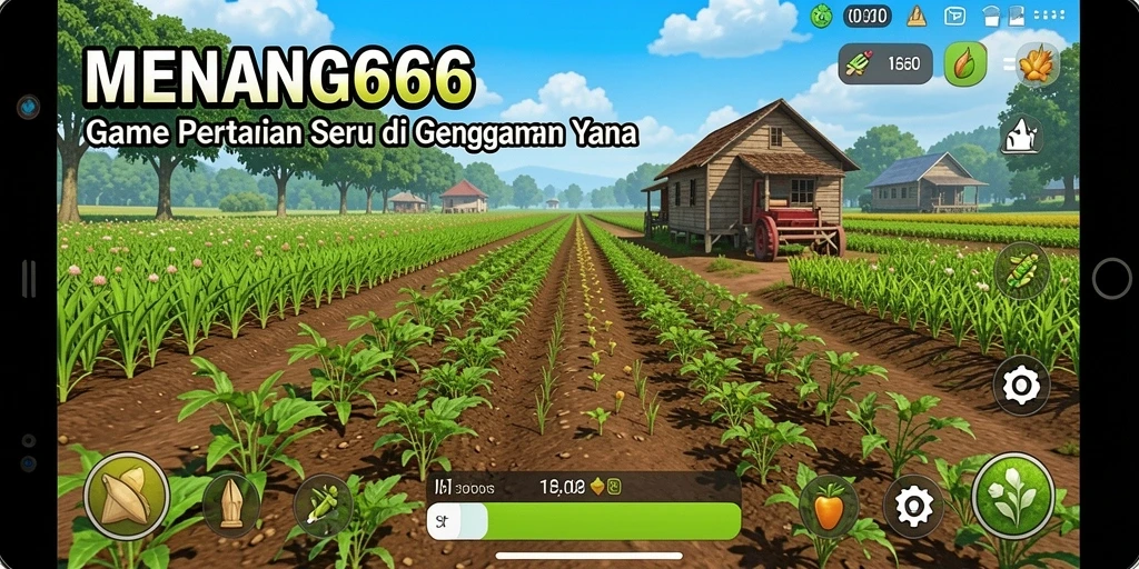 Tampilan gameplay menarik dari MENANG666 dengan berbagai aktivitas pertanian.