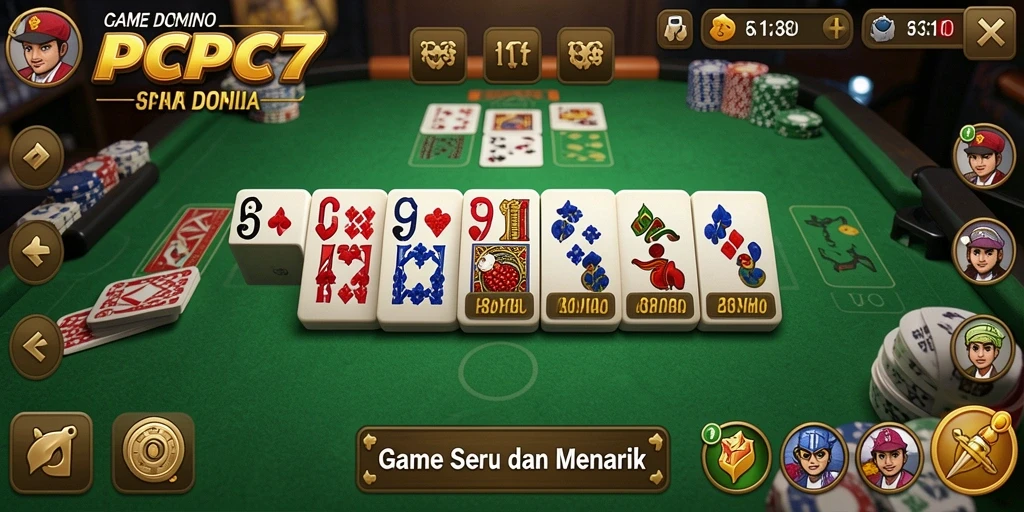 Tampilan gameplay seru dan interaktif di PCPC7.