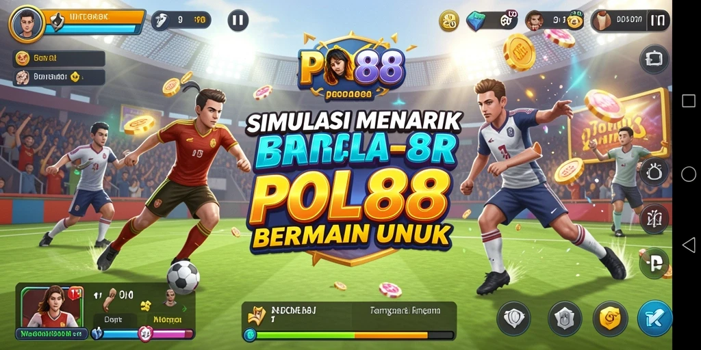 Tampilan gameplay POL88 yang menakjubkan dan realistik.