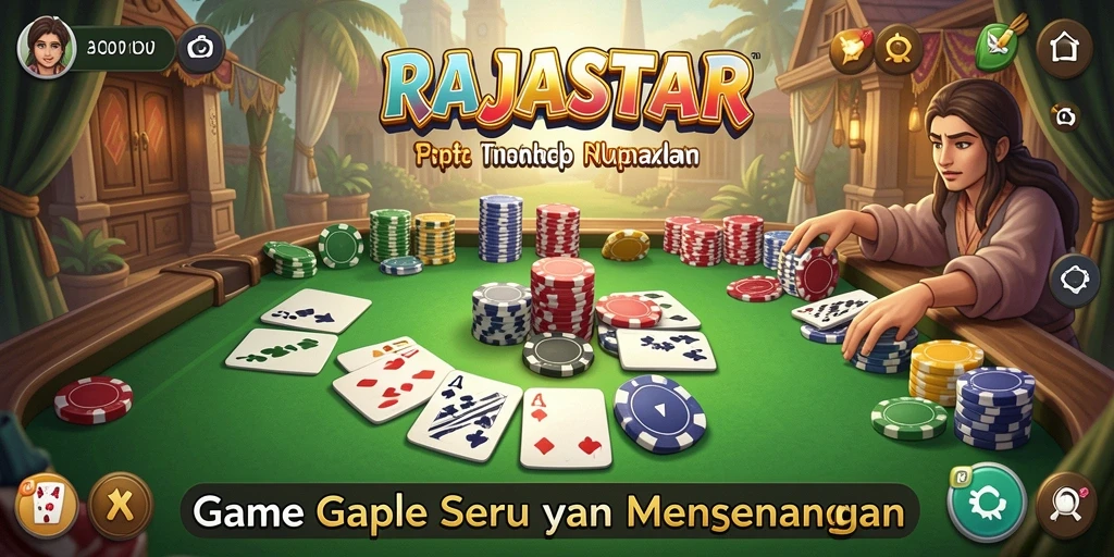 Tampilan gameplay RAJASTAR yang menarik dan interaktif.