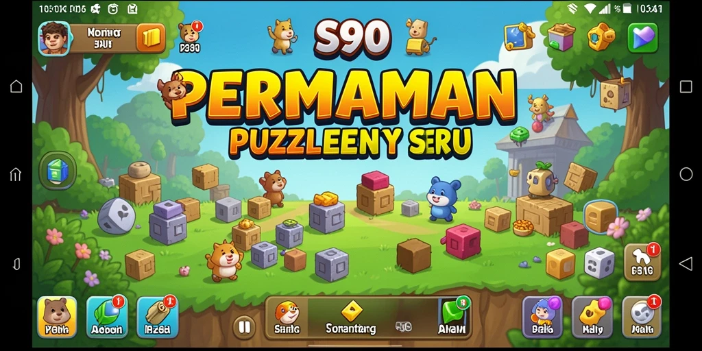 Tampilan gameplay S80, penuh dengan tantangan puzzle menarik.