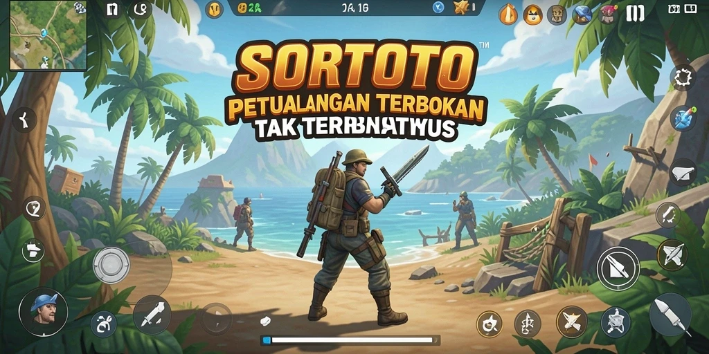 Tampilan gameplay SORTOTO yang menakjubkan dalam dunia Open World.