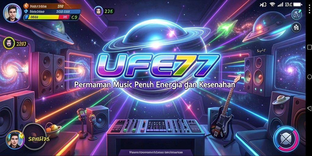 Tampilan gameplay UFO77 yang interaktif dan menggembirakan.